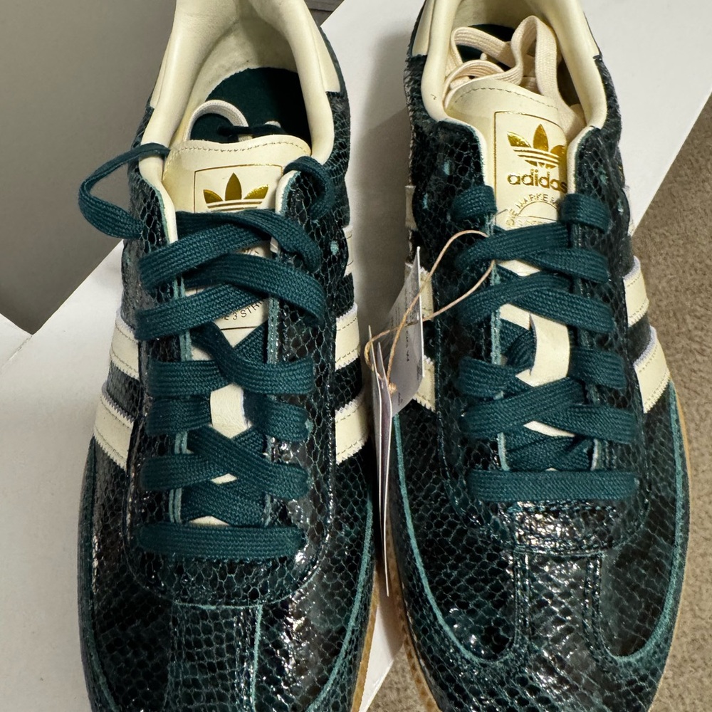 Brand New Snakeskin Adidas Sambas